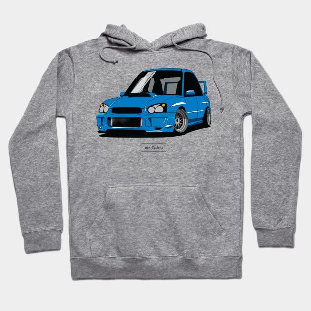 Subaru Impreza WRX STi Blobeye Wrx Hoodie TeePublic